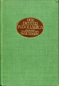 Wolzogen, Der Dichter in Dollarica. (Umschlag)