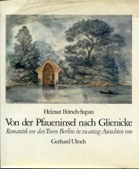 Börsch-Supan, Von der Pfaueninsel nach Glienicke. (Umschlag)