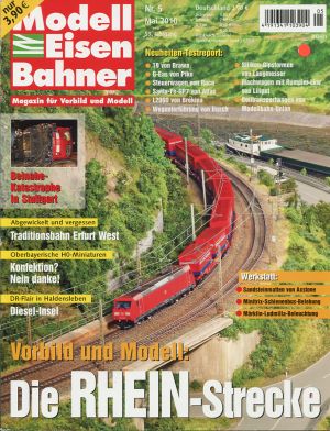 Modelleisenbahner, Nr. 5/2010. (Umschlag)
