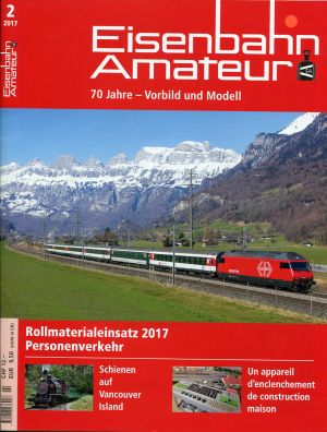 Eisenbahn-Amateur, Nr. 2/2017. (Umschlag)
