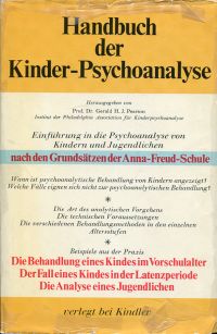 Handbuch der Kinder-Psychoanalyse. (Umschlag)