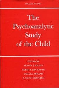 The psychoanalytic study of the child, Vol. 43 /1988. (Umschlag)