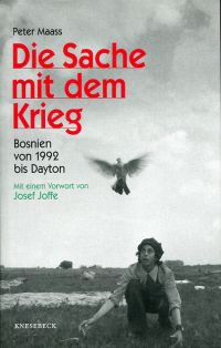 Maass, Die Sache mit dem Krieg. (Umschlag)