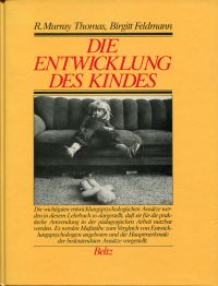Thomas, Die Entwicklung des Kindes. (Umschlag)
