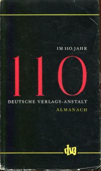 Im 110. Jahr. (Umschlag)
