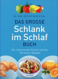 Pape, Das grosse Schlank im Schlaf Buch. (Umschlag)