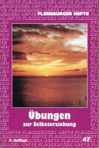 Übungen zur Selbsterziehung. (Umschlag)