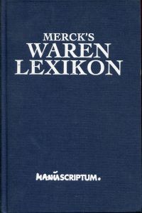 Beythien, Merck's Warenlexikon für Handel, Industrie und Gewerbe. (Umschlag)