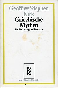 Kirk, Griechische Mythen. (Umschlag)