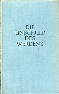 Nietzsche, Die Unschuld des Werdens. (Umschlag)