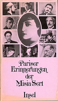 Sert, Pariser Erinnerungen. (Umschlag)