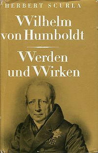 Scurla, Wilhelm von Humboldt. (Umschlag)