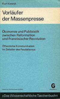 Koszyk, Vorläufer der Massenpresse. (Umschlag)