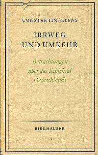 Müller-Graaf, Irrweg und Umkehr. (Umschlag)