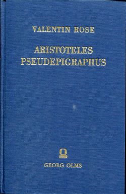 Rose, Aristoteles Pseudepigraphus (Einband)
