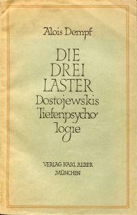 Dempf, Die drei Laster. (Umschlag)