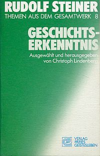 Steiner, Geschichtserkenntnis. (Umschlag)