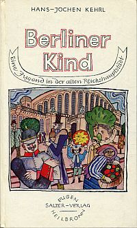 Kehrl, Berliner Kind. (Umschlag)