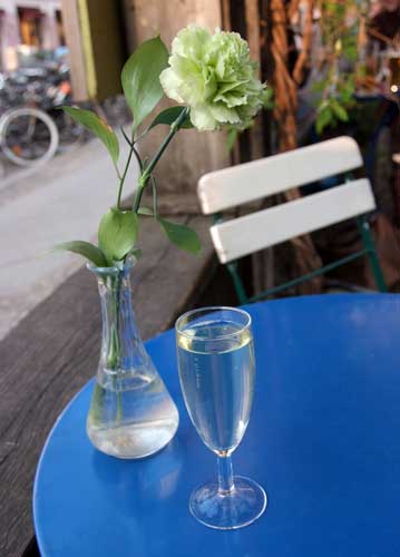 bildreich karten PK 726: im garten von claerchens ballhaus, berlin.