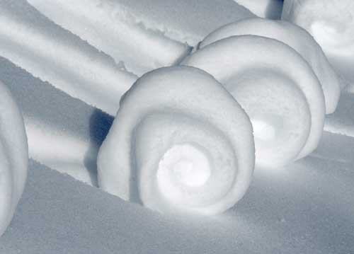bildreich karten PK 779: schneeschnecken II.