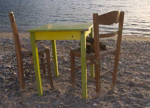bildreich karten PK 828: mediterranes strandensemble.