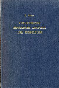 Böker, Einführung in die vergleichende biologische Anatomie der Wirbeltiere, Ban (Umschlag)