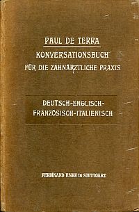 Terra, Konversationsbuch für die zahnärztliche Praxis. (Umschlag)