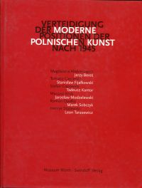 Weber, Verteidigung der Moderne, Positionen der polnischen Kunst nach 1945. (Einband)