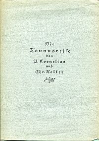 Cornelius, Die Taunusreise. (Umschlag)