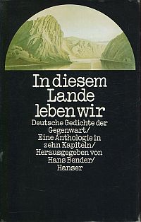 Bender, In diesem Lande leben wir. (Umschlag)