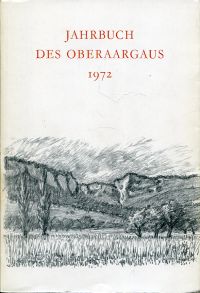 Jahrbuch des Oberaargaus, 15. Jahrgang 1972. (Umschlag)