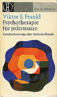 Frankl, Psychotherapie für jedermann. (Umschlag)