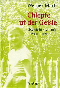 Marti, Chlepfe uf der Geisle. (Umschlag)