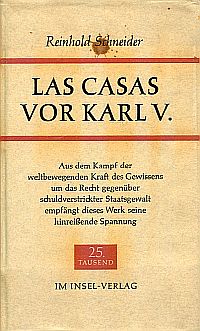 Schneider, Las Casas vor Karl V. (Umschlag)