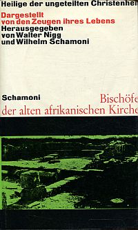 Schamoni, Bischöfe der alten afrikanischen Kirche. (Umschlag)