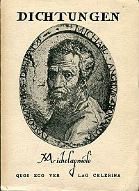 Michelangelo: Rime scelte. Con versione libera in lingua tedesca per cura di Han (Umschlag)