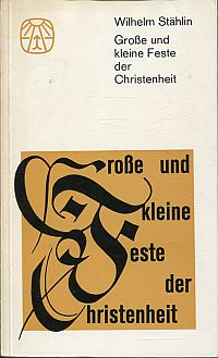 Stählin, Grosse und kleine Feste der Christenheit. (Umschlag)