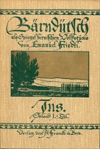 Friedli, Seeland. (Umschlag)