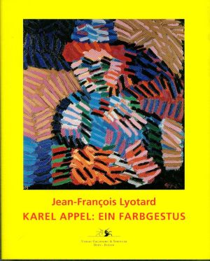Lyotard, Karel Appel: ein Farbgestus. (Einband)