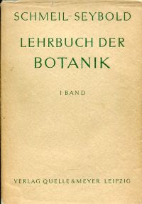Schmeil, Lehrbuch der Botanik. (Umschlag)