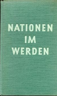 Allemann, Nationen im Werden. (Umschlag)