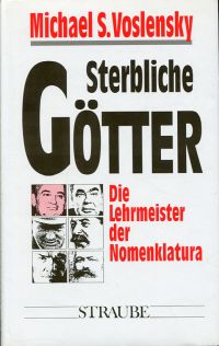 Voslenskij, Sterbliche Götter. (Umschlag)