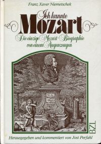 Niemetschek, Ich kannte Mozart. (Umschlag)