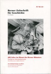 Pfammatter, 600 Jahre im Dienst des Berner Münsters. (Umschlag)