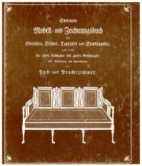 Sheraton, Modell- und Zeichnungsbuch für Ebenisten, Tischer, Tapezirer und Stuhl (Umschlag)