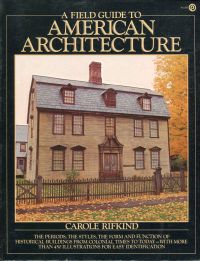 Rifkind, A field guide to American architecture. (Umschlag)