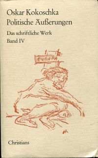 Kokoschka, Politische Aeusserungen. (Umschlag)