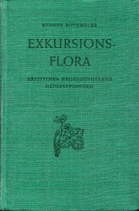 Rothmaler, Exkursionsflora von Deutschland. (Umschlag)