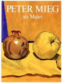 Morach-Müller, Peter Mieg als Maler. (Umschlag)