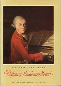 Tenschert, Wolfgang Amadeus Mozart. (Umschlag)